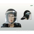 convex anti-riot helmet